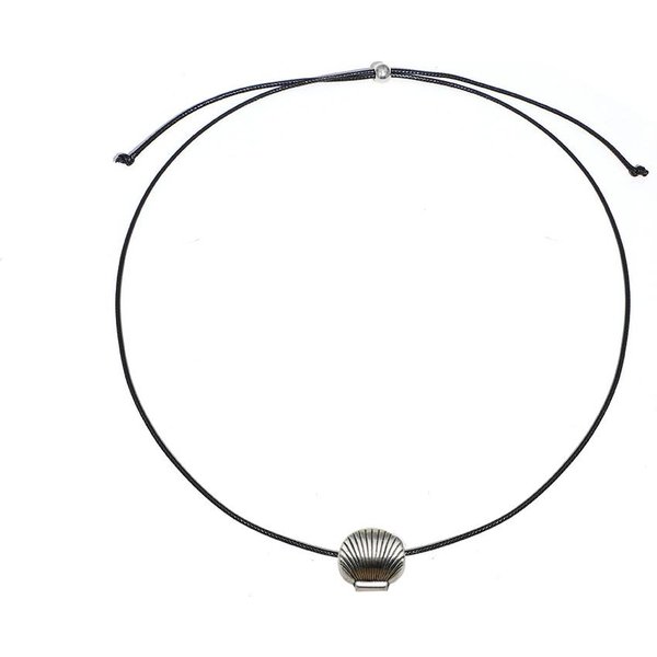 BiżUteria DIY Goth Czarny Aksamit DużE Serce Wisiorek Choker Naszyjnik Dla Kobiet Elegancki Splot WęZeł Kokardka Regulowany ŁAńCuszek-image