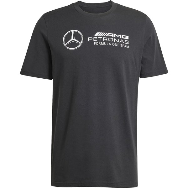 Camiseta Adidas Mercedes-Amg Petronas F1 Para Hombre Con Logo Grande Xxxxxl Negro-image