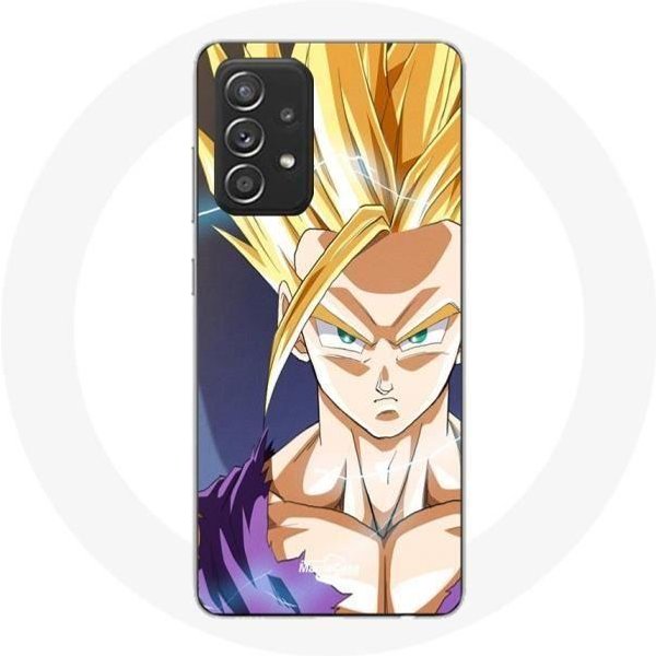 Funda Para Samsung Galaxy A52 Manga Dragon Ball Sangoku Amarillo-image