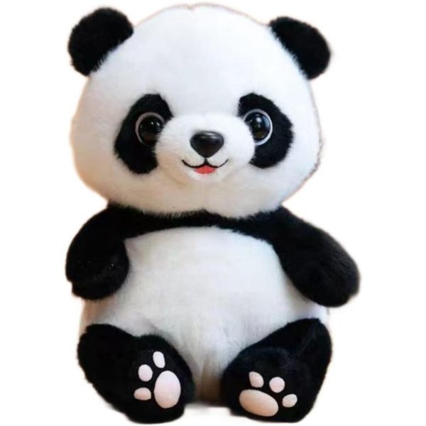 Pluszowa Panda Zabawka Dekoracja Domu Sypialnia Sofa Pluszowa Lalka Panda Kawaii 23Cm Poduszki Dekoracyjne Panda Poduszka ZagłóWkowa-image