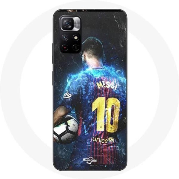Funda - Maniacase - Redmi Note 11 5G - Lionel Messi - Flexible - SintéTica - Mixta-image