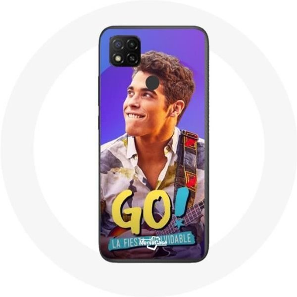 Funda - Maniacase - Xiaomi Redmi 9C - Flexible - Blanca - ¡Persigue Tus SueñOs ÁLvaro Paz Go! Vive A Tu Manera-image