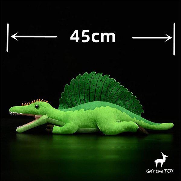 Spinosaurus Wysoka Wierność Anime Urocza Pluszowa Zabawka Dinozaur Pluszowe Zabawki Z Parku Jurajskiego Realistyczne ZwierzęTa Symulacja Pluszowa Lalka Kawaii Zabawka Dziecko-image