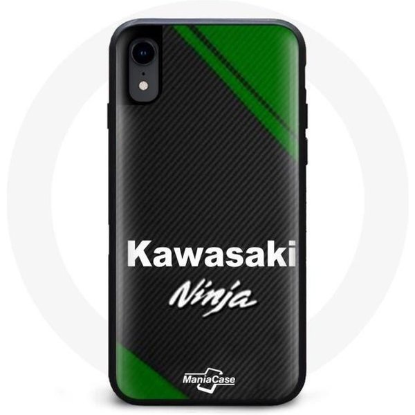 Funda - Kawasaki - Iphone XR - Negro - Flexible - ProteccióN Contra Golpes-image