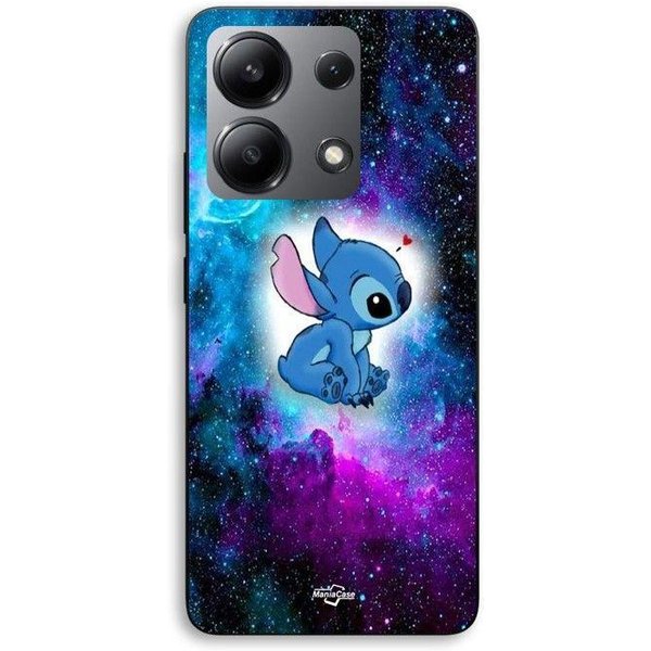 Etui Na Telefon - Maniacase - Xiaomi Redmi Note 13 4G - Silikon TPU - WzóR Stitch Ohana - Wielokolorowy Czysty-image