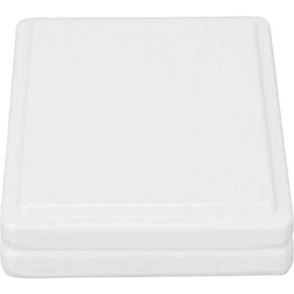 Paleta De Pintura De Porcelana De 12 Pocillos, Paleta De Pintura De Acuarela Blanca A Prueba De Polvo Para Pintura De UñAs-image