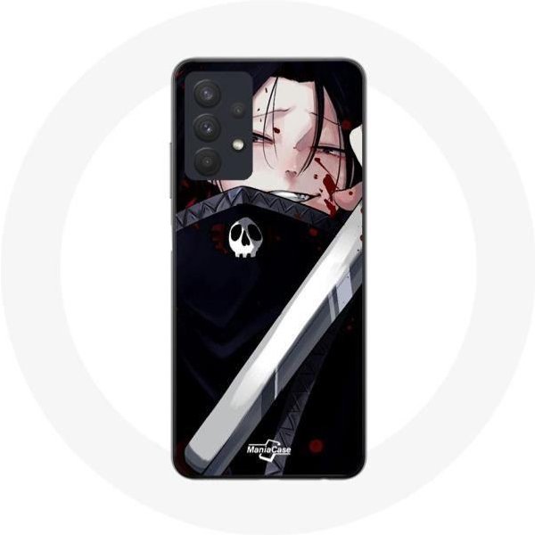 Funda - Maniacase - Samsung Galaxy A32 5G - Anime Hunter X Hunter - Negro - Flexible Negro-image