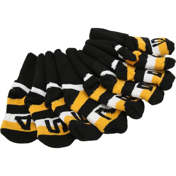 Fundas De Punto Para Cabezas De Hierro De Palos De Golf Protectoras Juego De Fundas Para Cabezas De Golf Con NúMerosnegro-image