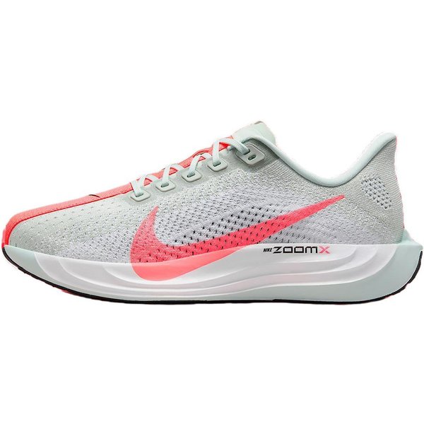 Zapatillas Nike Pegasus Plus Gris Claro Hot Punch Hombre Blanco Negro FQ7262-001 41 White-image