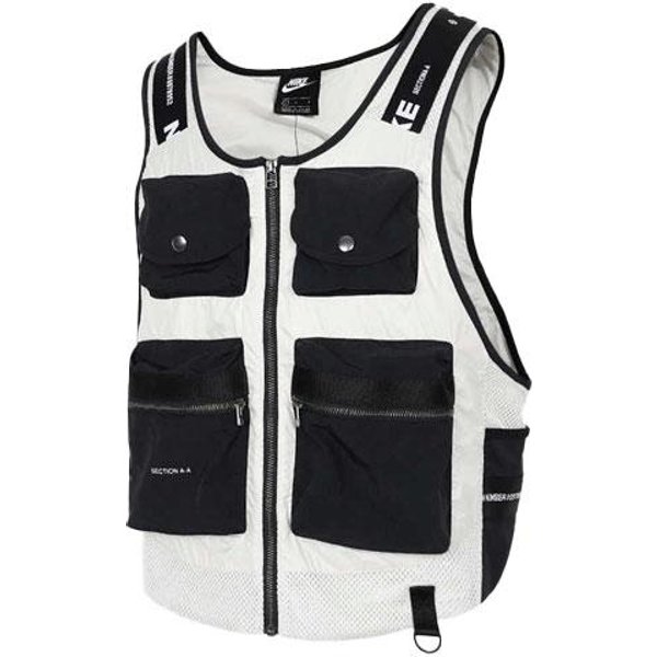 Chalecos Nike Hombre Blanco Moderado 2XL Black-image