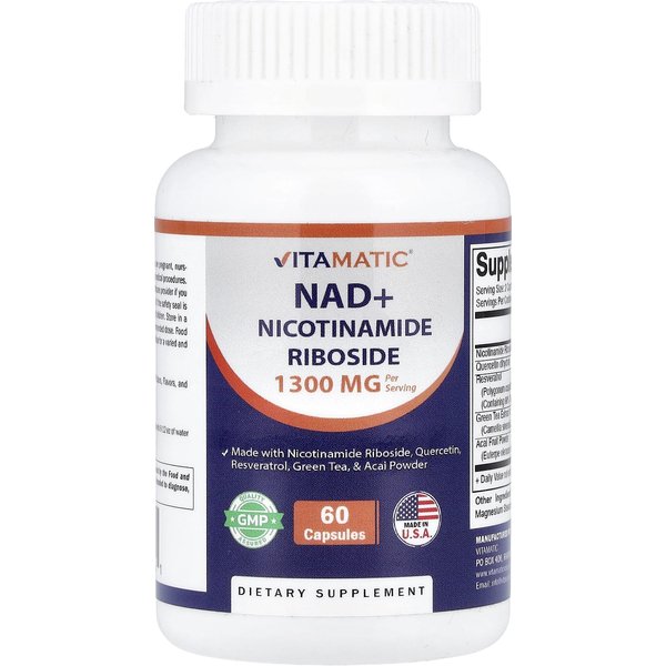 Vitamatic, Nad+, 60 CáPsulas-image