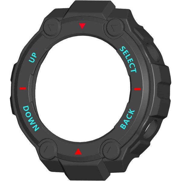 MięKka Obudowa Z TPU Zamiennik Dla Huami Amazfit T-Rex Pro Smart Watch Ochronna Rama Ochronna 9-image