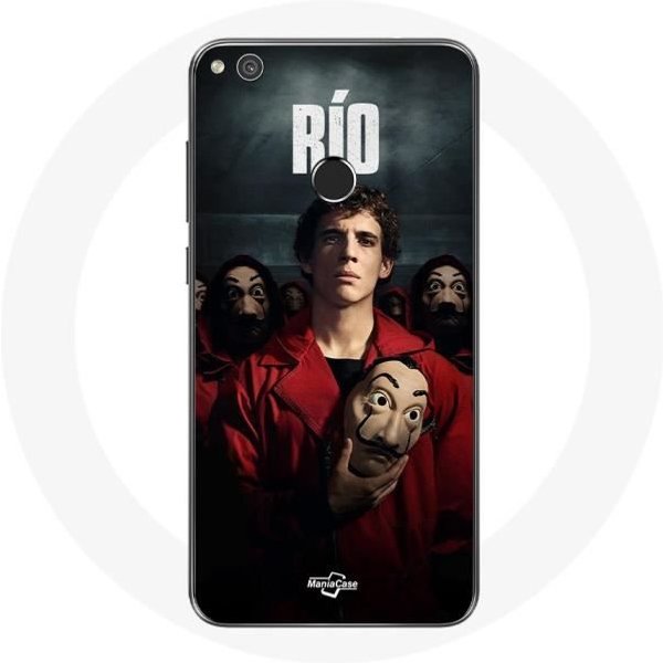 Funda Para Huawei P8 Lite 2017 La Casa De Papel MáScara De RíO-image