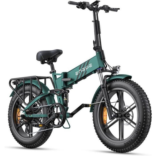 Bicicleta EléCtrica - Engwe - Engine Pro 2.0 - BateríA 16Ah 48V - AutonomíA 150 Km - Plegable-image