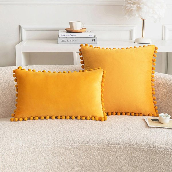 30X50/45X45/50X50Cm Funda De CojíN De Terciopelo Para El Hogar DecoracióN Suave Fundas De CojíN Decorativas DecoracióN De HabitacióN Fundas De CojíN Para Sofá Grandes 50X50Cm-image