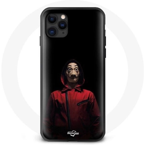 Funda Iphone 13 Pro - Maniacase - La Casa De Papel - Flexible - Negro - Mixto-image