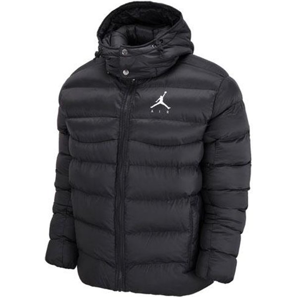 Chaqueta De Invierno Jordan Jumpman Air Puffer Para Hombre Negra 3XL-image