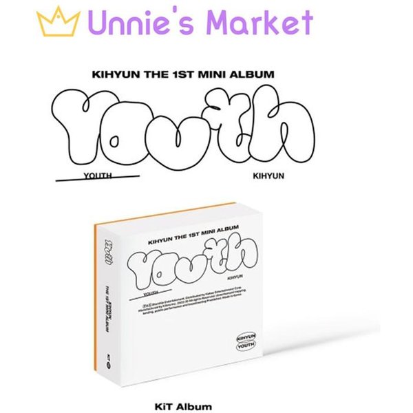 Monsta X Kihyun – Album Youth Kit + Darmowy Prezent Kit Ver. White-image