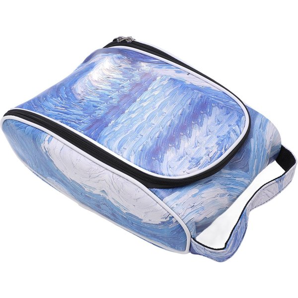Bolsa Portazapatos De Golf Gran Capacidad Bolsa Para Zapatos De Golf Impermeable Piel PU Bolsa Para Zapatos Para Exteriores-image