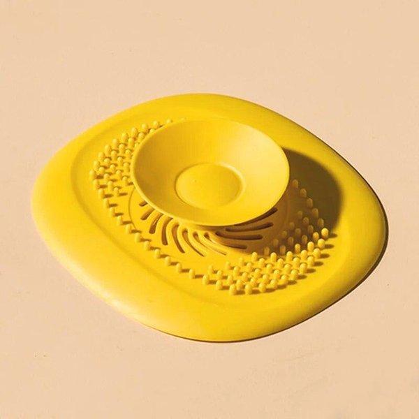 TapóN De Silicona Para Fregadero De Cocina, Filtro De Ducha, TapóN De Cubierta De Drenaje, Recogedor De Pelo, Colador De Fregadero, Escurridor De Suelo, Accesorios De BañO-image