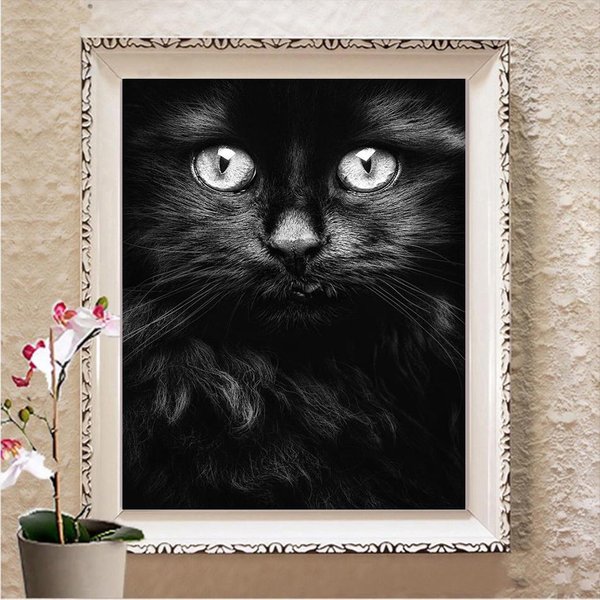 5D Diamentowe Hafty Arktyczne Zestawy Do RęKodziełA Diamentowe Malowanie Hafty Diamentowe Dekoracje śCienne Full Square 20X30CM White-image