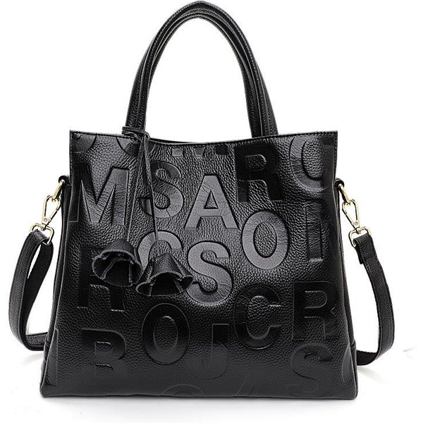 Nuevo Bolso De Piel De Vaca De Gran Capacidad, Moderno Y De OtoñO E Invierno, Para Mujer, Bandolera De Un Solo Hombro.-image