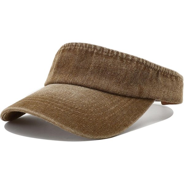 Nueva Gorra De BéIsbol Con Visera Transpirable De Verano ProteccióN Solar Color SóLido Unisex Para Golf Tenis Playa Deportes Al Aire Libre Gorras Para Correr Adjustable-image