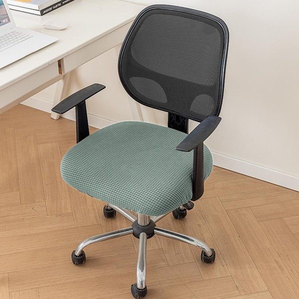 Funda De Asiento De Oficina Para Hogar Funda De Silla Universal Para Silla Giratoria De Ordenador Funda De Taburete Engrosada Para Funda De CojíN De Asiento Small 36-44-image