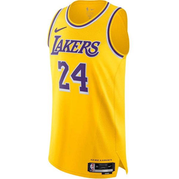 Camiseta Nike LA Lakers Kobe Bryant #8 Deja Un Legado Amarilla S Yellow-image