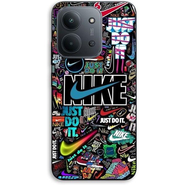 Funda Para Xiaomi Redmi 15C 5G Nike Air Colorida Estilo Just Do It Pikachu Goku Maniacase Negro-image