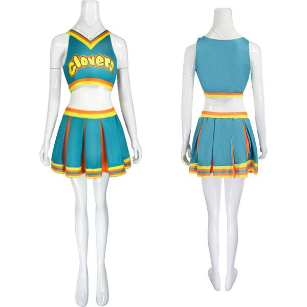 Uniforme De Animadora Para Mujer Y Hombre Once Chicas Equipo De AnimacióN Vestido Hip Hop Traje De Baile Taylor Animadora Bebé De FúTbol Atuendos XS-image
