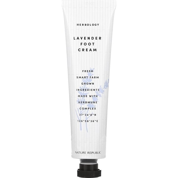 Nature Republic, Herbology, Crema Para Pies De Lavanda, 2.36 Fl Oz (70 Ml)-image