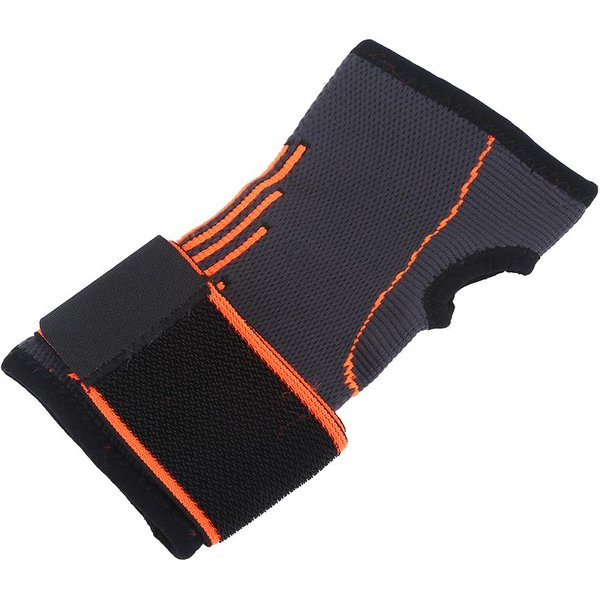 MuñEquera De Soporte Para La TensióN De La MuñEca Ajustable Manga De MuñEca Envoltura Protectora Con Lazo Para El Pulgar Black-image