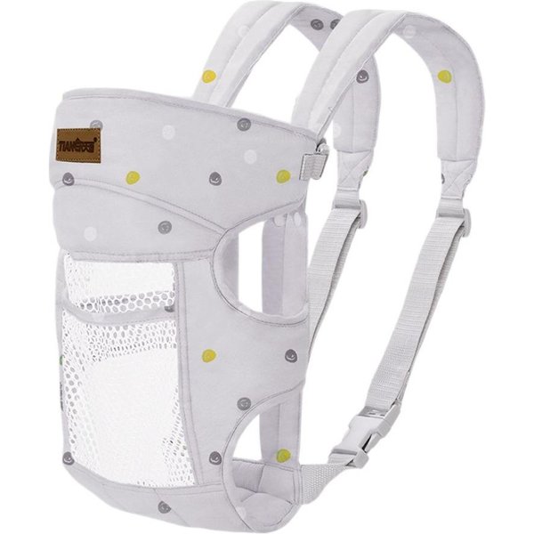 Bolsa Canguro Para Bebé Mochilas MultifuncióN PortabebéS Sling Wrap Para ReciéN Nacido PortabebéS Wrap ReciéN Nacido Style A White-image