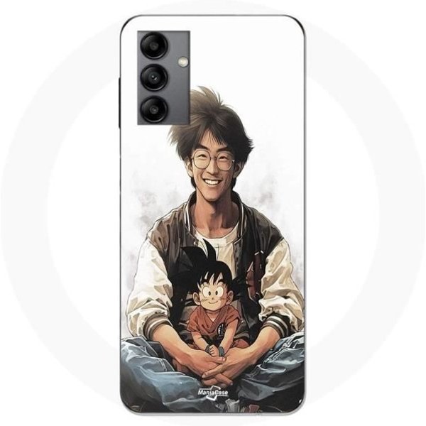 Funda - Maniacase - Samsung Galaxy A04S - Akira Toriyama Goku - Flexible - Negra-image