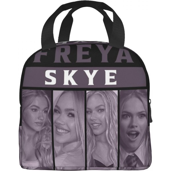 Bolsa De Almuerzo TéRmica Aislada Freya Skye Singer Para El Trabajo PortáTil Nevera Para Bento Box Caja TéRmica Para Alimentos Option 1-image