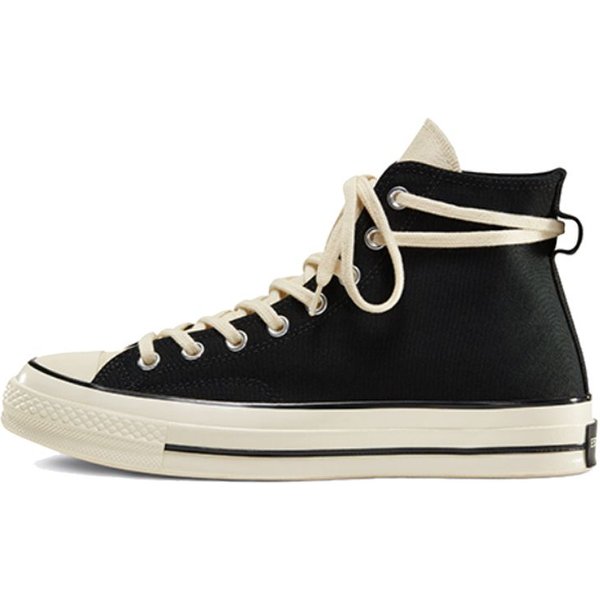 Zapatillas Unisex De CañA Alta Fear Of God Essentials X Converse Chuck 70 Negras Egret 167954C 44.5 Black-image