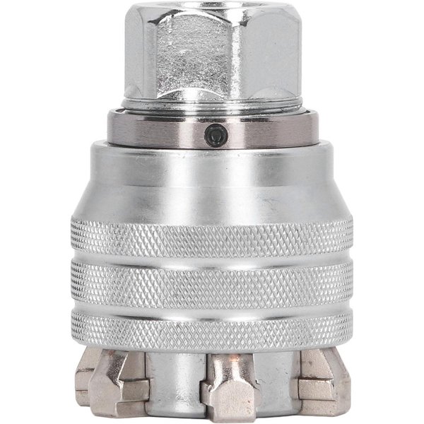 Llave De Vaso Ajustable 3/8 Pulg. Adaptador De Llave Universal Herramientas Manuales De Impacto Accesorio Para Taladro EléCtrico 10-19 Mm Gray-image