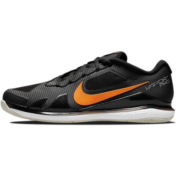 Zapatillas De Tenis Nike Air Zoom Vapor Pro Para Pista Antideslizantes Resistentes A La AbrasióN Antideslizantes Resistentes A La AbrasióN De CañA Baja CZ0220-010 40 Black-image