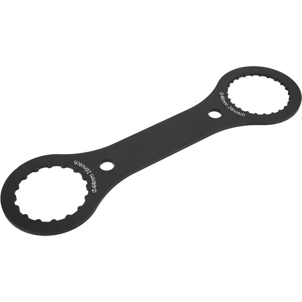Llave De Pedalier De Bicicleta Herramienta De Pedalier 44 Mm 46 Mm 16 24 Muescas Herramienta De InstalacióN Y ExtraccióN De Pedalier Rojo-image