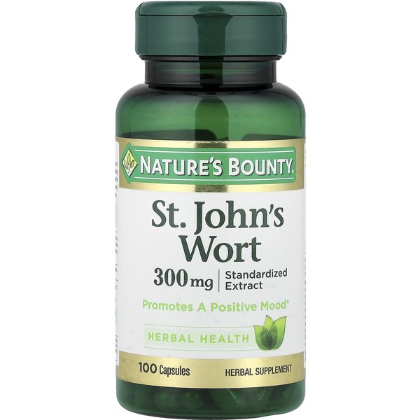 Nature's Bounty, St. Hierba De San Juan, 300 Mg, 100 Comprimidos-image