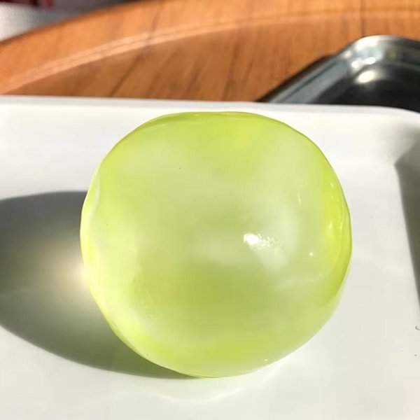 1 Szt. Squishy Hi Zabawki Do śCiskania Sensoryczne Zabawki Fidget Dla DorosłYch Przezroczystość Olejek Kokosowy Zabawka Do śCiskania Redukcja Stresu Zabawka Sensoryczna żółTy-image