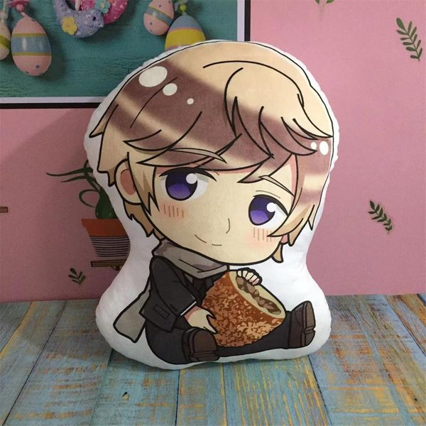 Colgante De Peluche Mini Axis Powers Hetalia Anime De 10 Cm - Feliciano Vargas Arthur Kirkland Ivan Juguete De Peluche DecoracióN Para Bolso 10CM Pendant-image