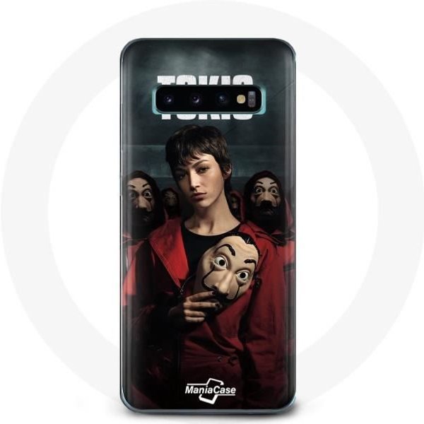 Funda Para Samsung Galaxy S10 Plus La Casa De Papel Tokyo MáScara-image