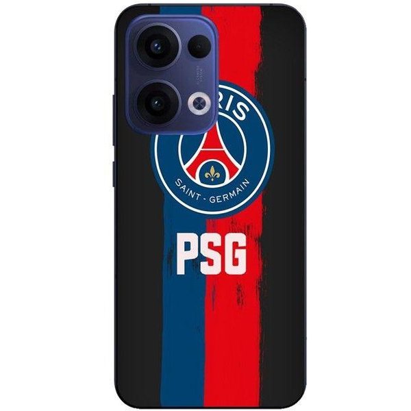 Coque De TéLéPhone - Maniacase - Oppo Reno 13 5G - Paris Saint Germain - Silicone - Souple Negro-image