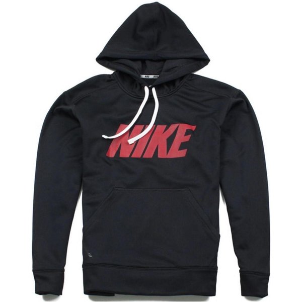 Sudadera Con Capucha De Forro Polar Nike Con Letras De Manga Larga Para Hombre, Sudadera, Negra, 445122-010 M Black-image