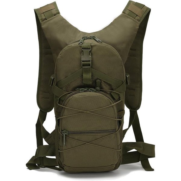 Mochila TáCtica Molle 15L Mochilas Para Bicicleta Deportes Al Aire Libre Ciclismo HidratacióN Escalada Senderismo Camping Senderismo Pesca Bolsa Para Bicicleta-image