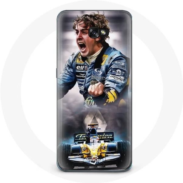Funda Para Samsung Galaxy A8 2016 FóRmula 1 Fernando Alonso Piloto F1-image