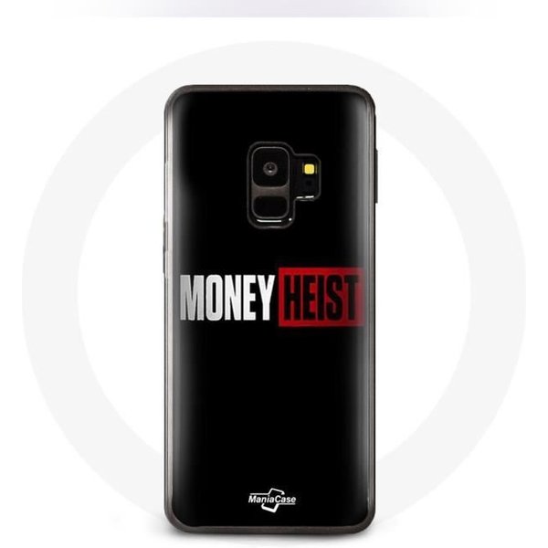 Funda - La Casa De Papel - Samsung Galaxy S9 - Flexible - Negra - Logo De La Casa De Papel-image