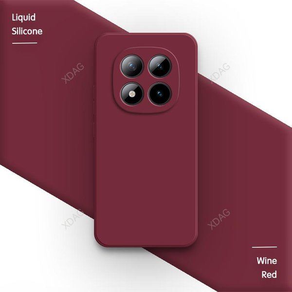 Oryginalne Etui Na Telefon Dla Xiaomi Redmi Note 15 Pro Plus Pro+ Note15 15Pro 5G PłYnny Silikon MięKkie Proste Tylne Pokrowce Funda Carcasas Redmi Note 15 Pro+ 5G-image